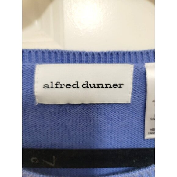 Alfred Dunner Women's Short Sleeve Knit Patchwork Top E embraided Floral & Nauti - Picture 7 of 9